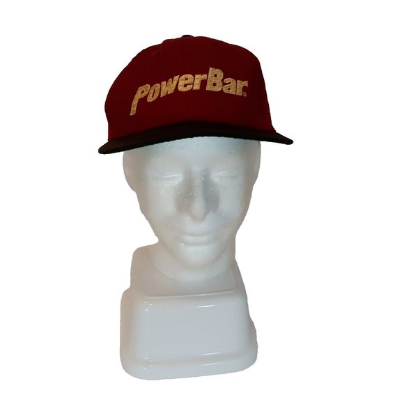 POWERBAR Cap Mens Trucker Snapback Hat Imperial Headwear Denver Colorado USA VTG - Picture 1 of 7